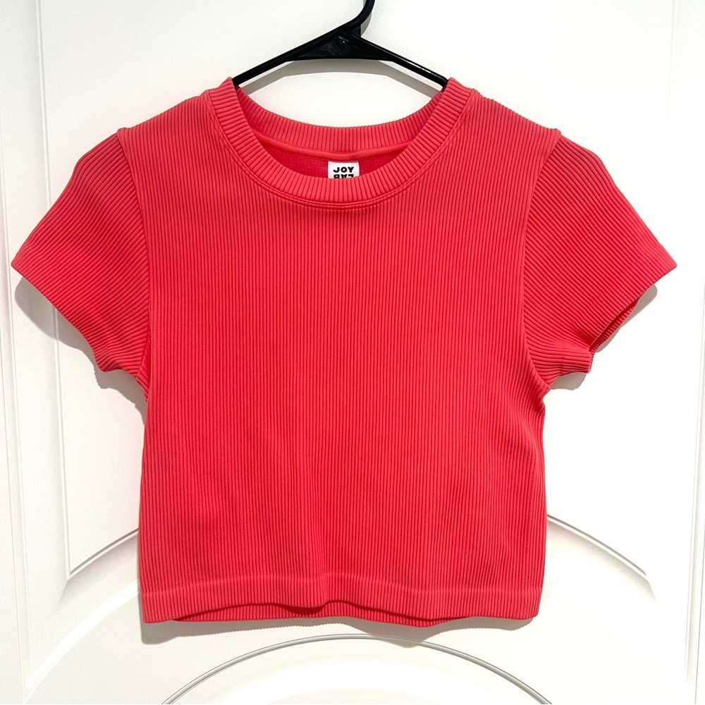 Joy Lab Cute Crop Top Pink. Like new